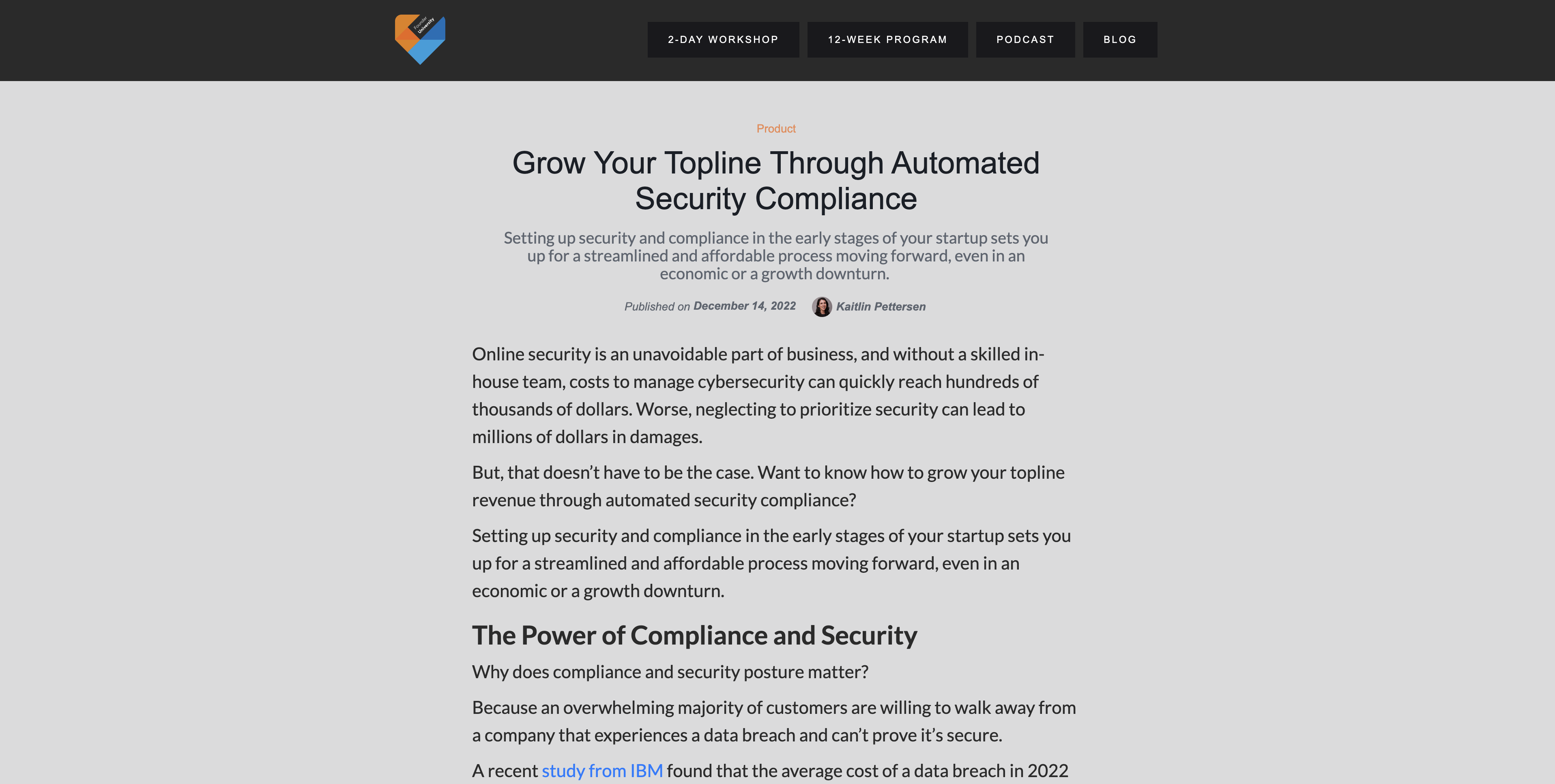 freelance content writer for saas companies writing samples - security compliance